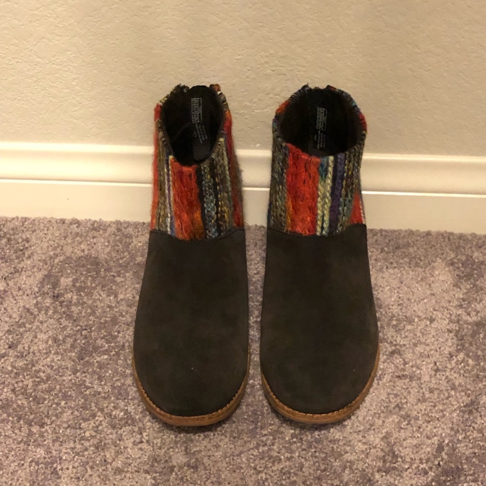 Toms brown ankle boot